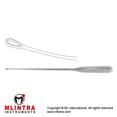 Sims Uterine Curette Blunt - Malleable - Fig. 10 Stainless Steel, 31 cm - 12 1/4" Width 20 mm Sims Uterine Curette Blunt - Malleable - Fig. 10 Stainless Steel, 31 cm - 12 1/4" Width 20 mm